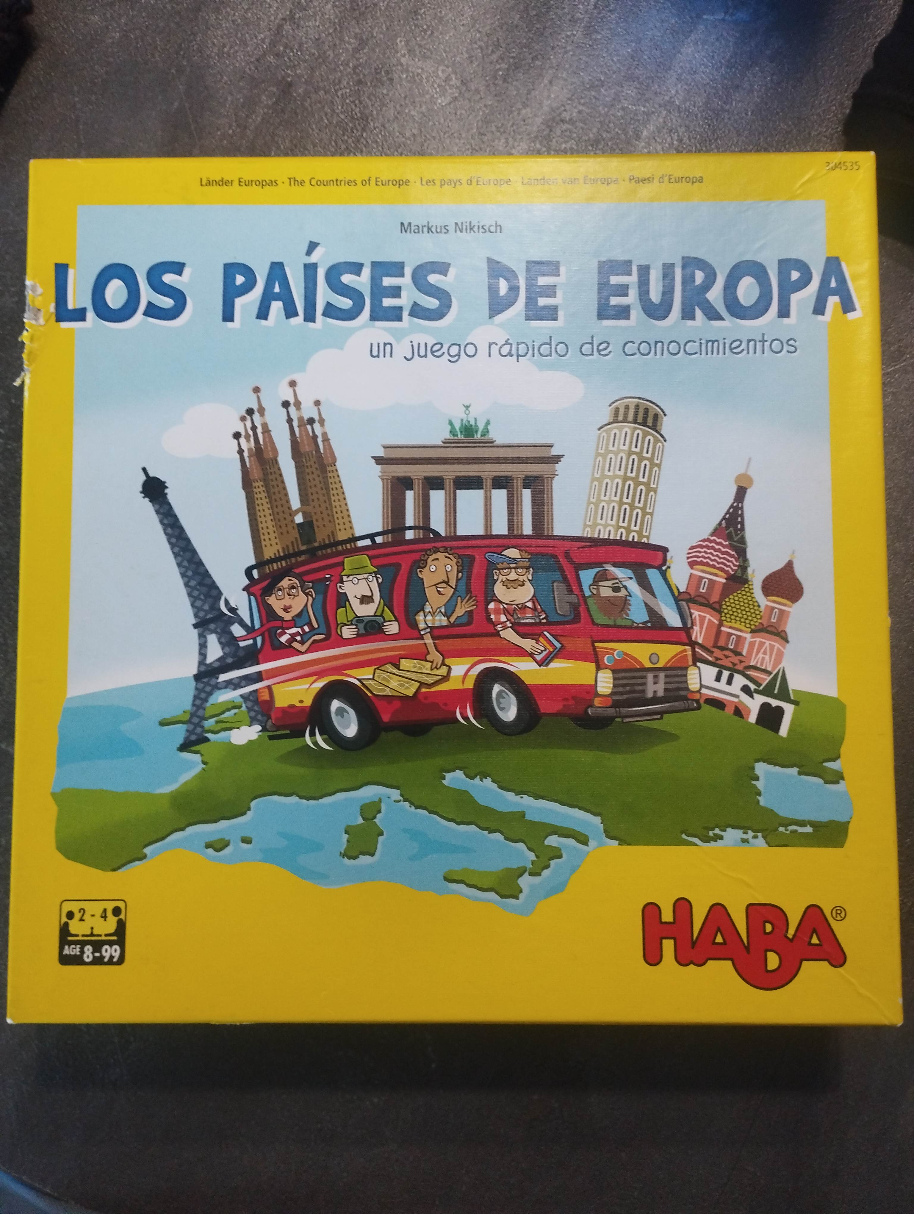 Los países de Europa